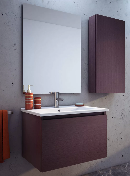 Muebles Schneider - Linea: City - ALACENA 40 CITY PVC Color: WENGUE - A40CTW