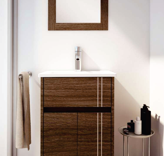 Muebles Schneider - Linea: Nature - VANITORY 70 NATURE Color: WENGUE - V70NAW