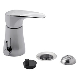 [0189/C9-CR] FV - C9 Melincue – Juego monocomando para bide - Monocomando - Cromo - Trad.