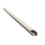 [3943] ATRIM - LUMIERE LISTELLO LED SIMPLE x 2,5m CROMO MATE