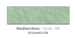 [ER-830MD-VDB] ER-830MD-VDB - Mediterraneo - 8.5x30 - Verde - Brillante  - Colores Solidos