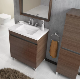 [E80AQCAR] Muebles Schneider - Linea: Aqua - ESPEJO 80 AQUA Color: CARVALHO - E80AQC